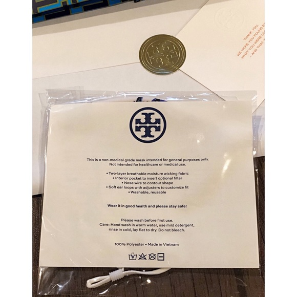 **BRAND NEW** TORY BURCH Mask Sold Out Online‼️ - Picture 3 of 6